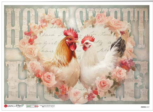 Animals 0277 Rice Paper - Paper Designs