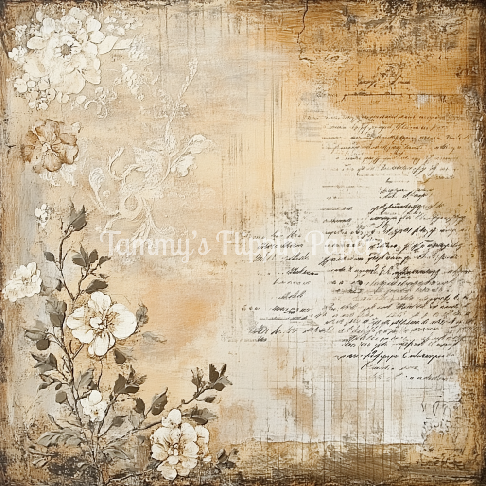 Heirloom Petals Tissue Paper - Flippin Furniture