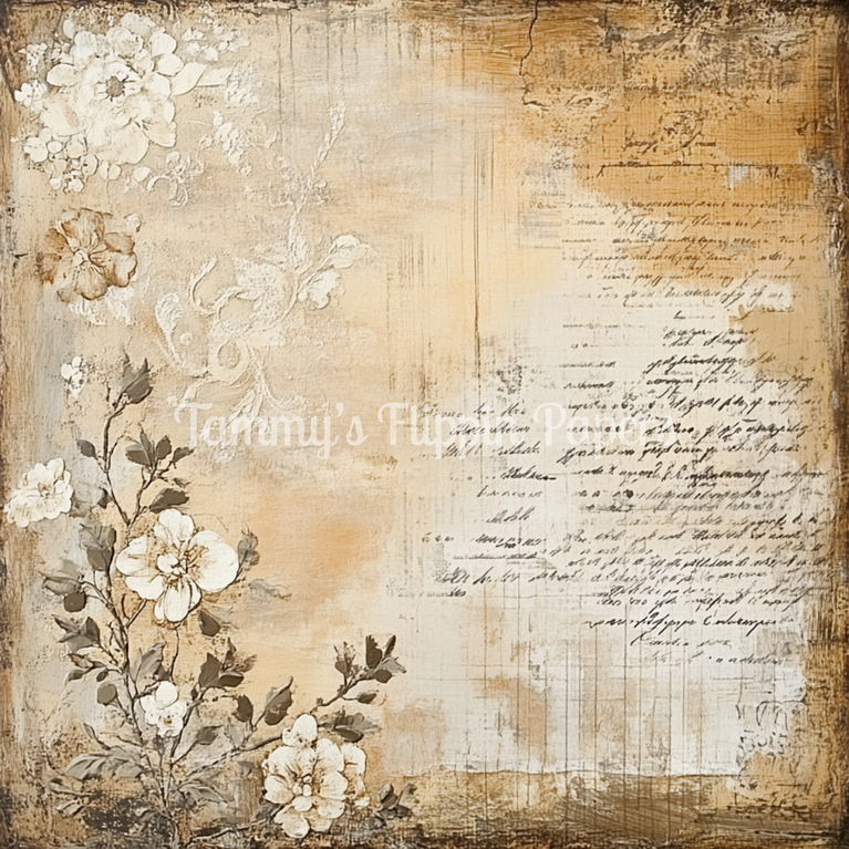 Heirloom Petals Tissue Paper - Flippin Furniture