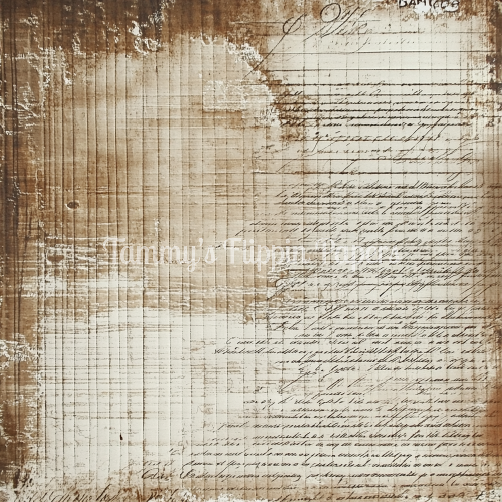 Letters of Yesterday Tissue Paper - Flippin Furniture