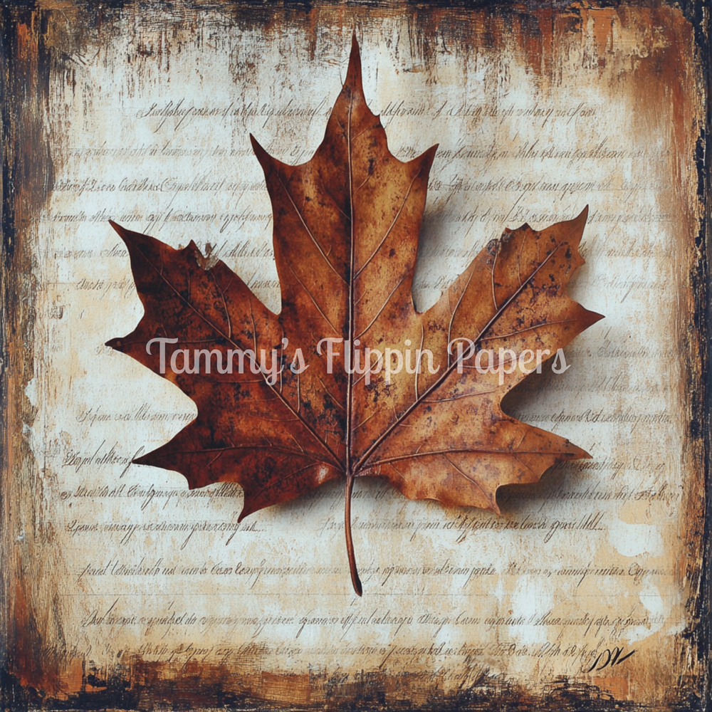 Autumn Poetry Tissue Paper - Flippin Furniture