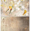 Gold Birds (R1544) Rice Paper- ITD Collection