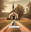 The Church Down the Way Rice Paper (DC156) - Decoupage Central