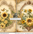 Sunflower Duo Rice Paper (DC157) - Decoupage Central