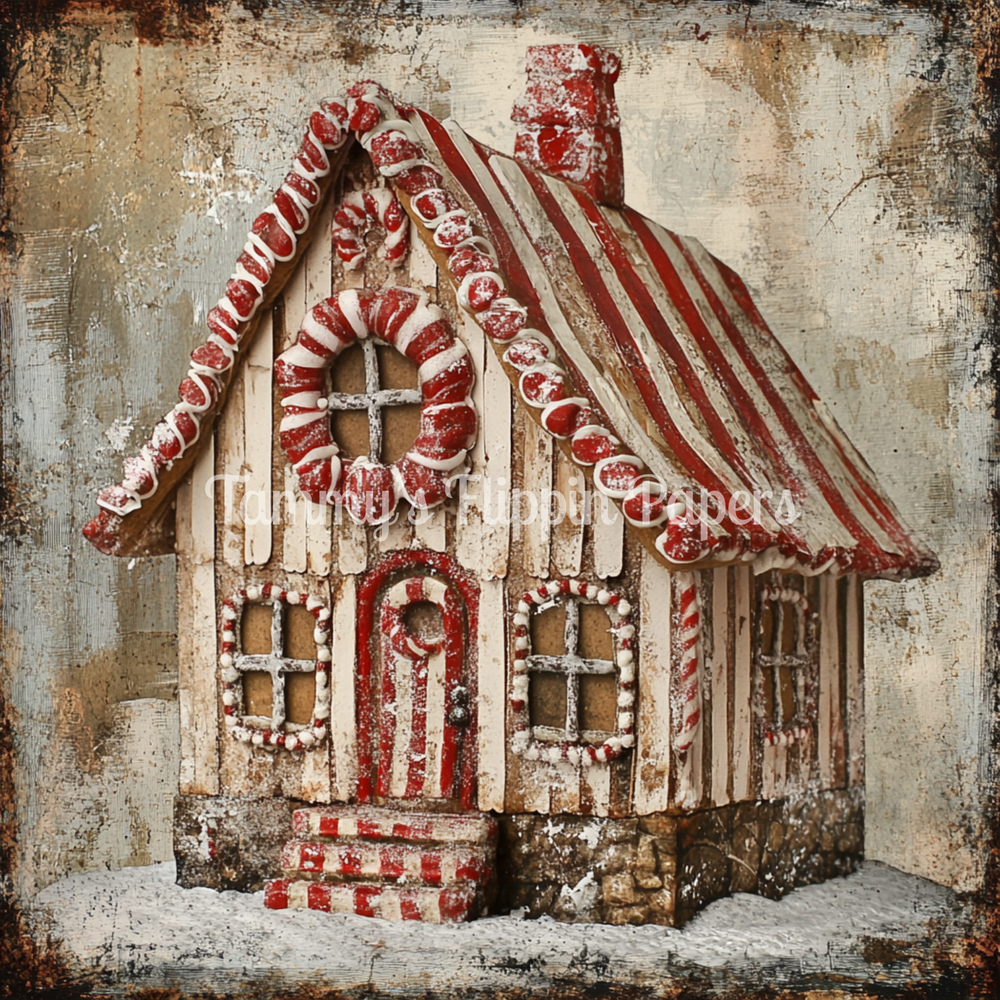 Peppermint Cottage 2 Tissue Paper - Flippin Furniture
