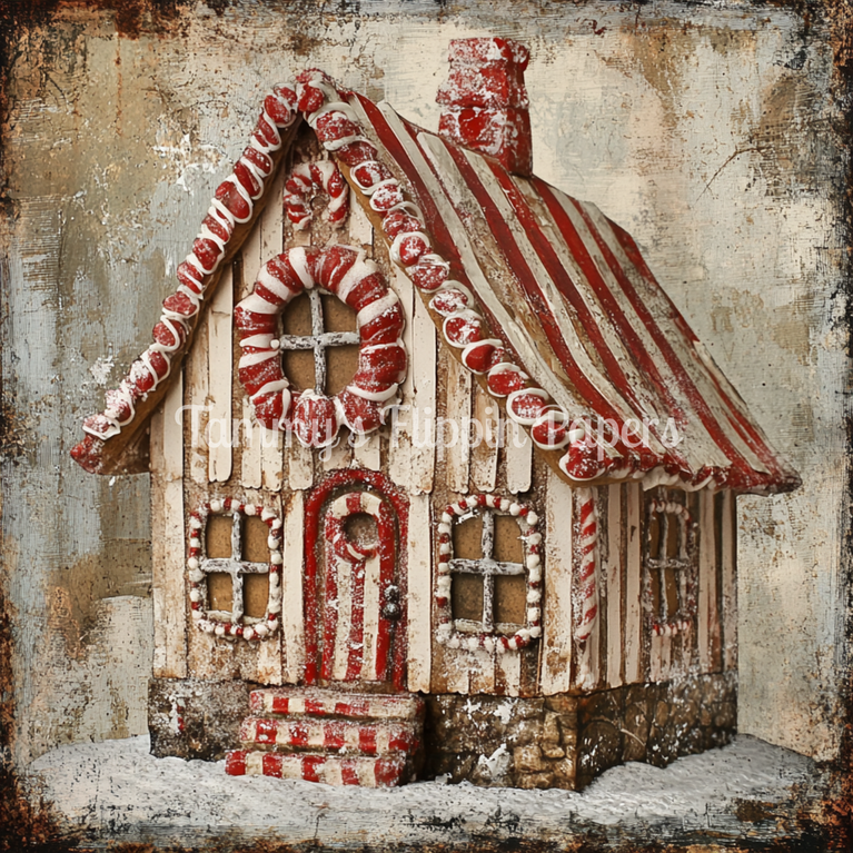 Peppermint Cottage 2 Tissue Paper - Flippin Furniture