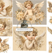 The Cherub Collection Rice Paper (DC167) - Decoupage Central