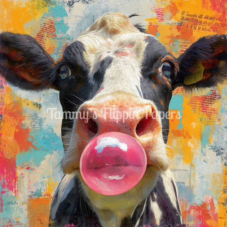 Pop Art Cow Tissue Paper - Flippin Furniture