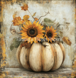 Pumpkin Bloom Tissue Paper - Flippin Furniture