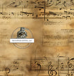 Music in the Background Rice Paper (DC177) - Decoupage Central