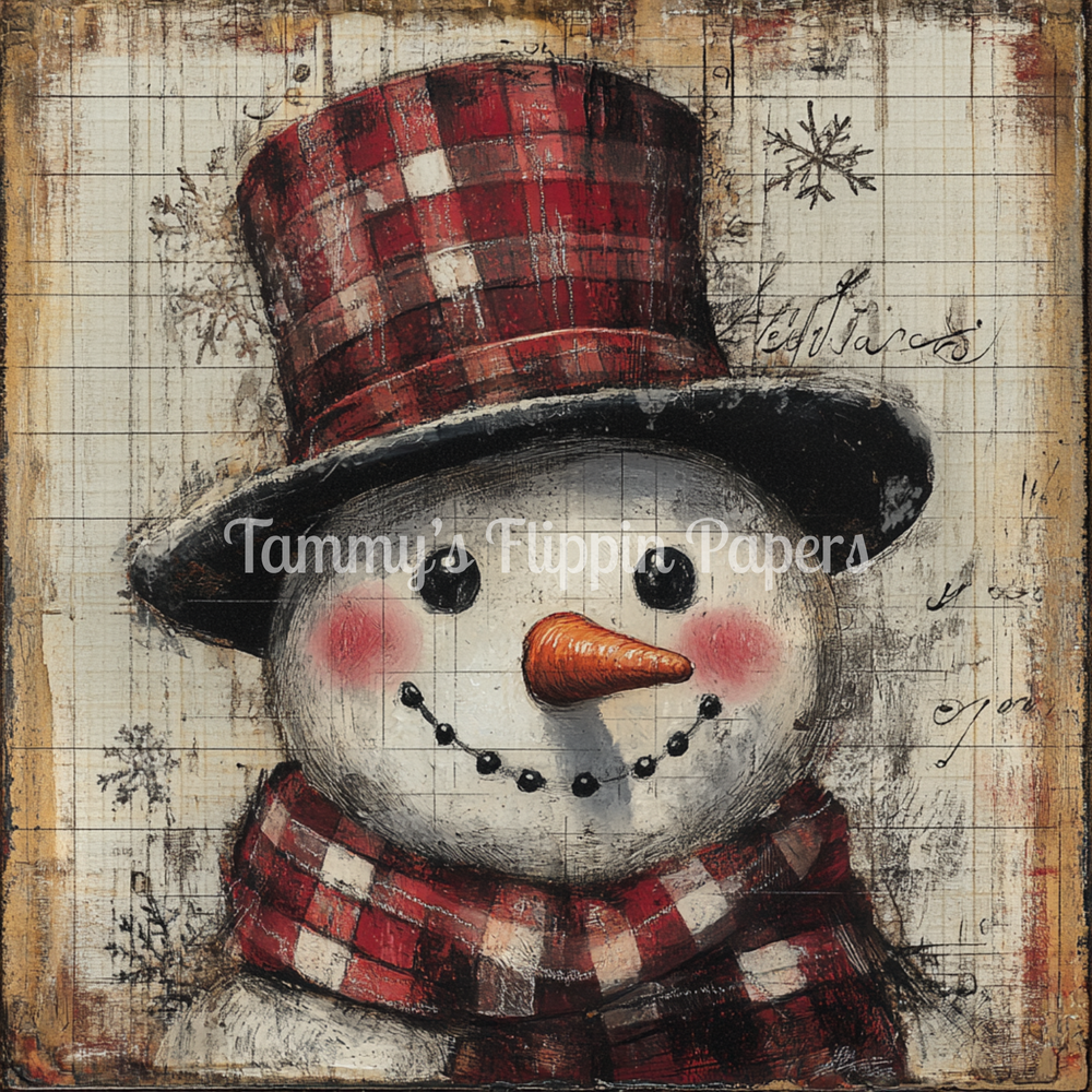 Red Hat Frosty Tissue Paper - Flippin Furniture