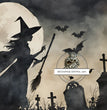 Witch Cemetery Rice Paper (DC188) - Decoupage Central