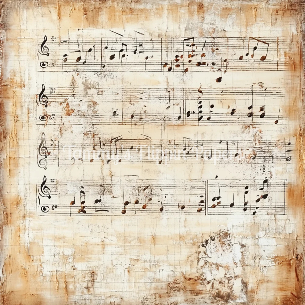 Rustic Melodies Tissue Paper - Flippin Furniture
