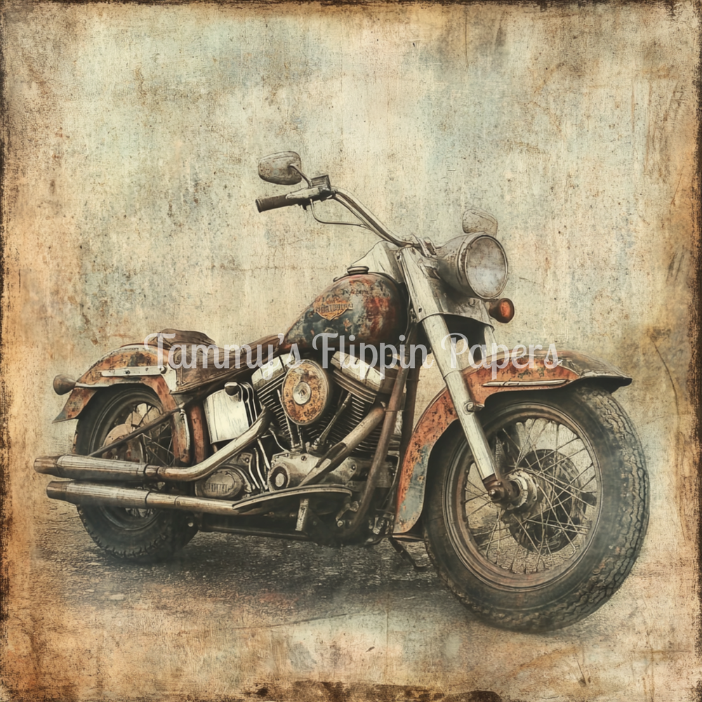 Rusty Roadster Tissue Paper - Flippin Furniture
