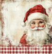 Santa Red Gingham Tissue Paper - Flippin Furniture