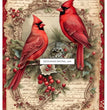 Holiday Cardinals Rice Paper (DC153) - Decoupage Central