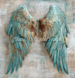 Aged Turquoise Wings Tissue Paper - Flippin Furniture