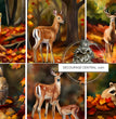 Autumn in the Forest A4 Rice Paper (DC128) - Decoupage Central