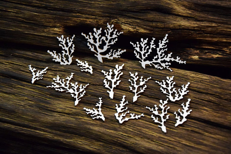 Chipboard Tropical Adventure, Corals - SnipArt