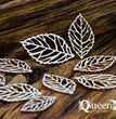 Chipboard Open Leaves Set - Snipart