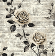 Scripted Blooms Tissue Paper - Flippin Furniture