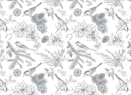 Paintable Christmas - Roycycled Decoupage Paper