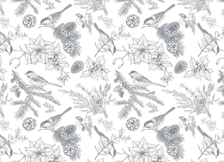 Paintable Christmas - Roycycled Decoupage Paper