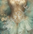 Dreamscape Bodice Rice Paper - Calambour