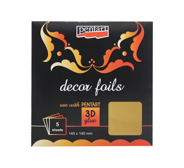Pentart Decor Foils, 14x14 cm.