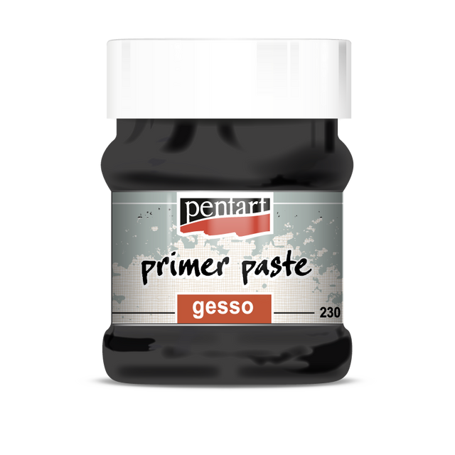Pentart Primer Paste Gesso, Black