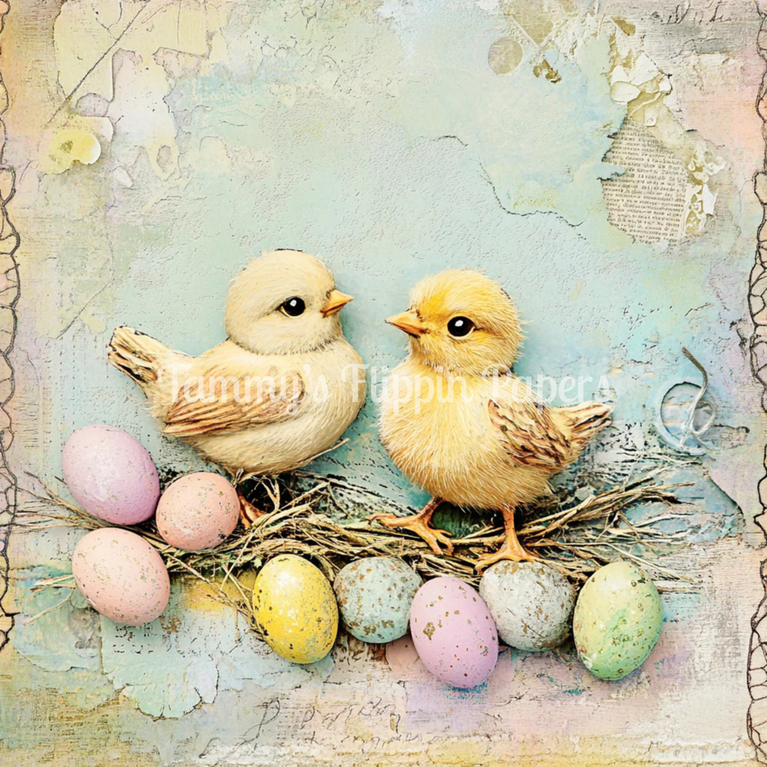 Springtime Chirps Tissue Paper - Flippin Furniture