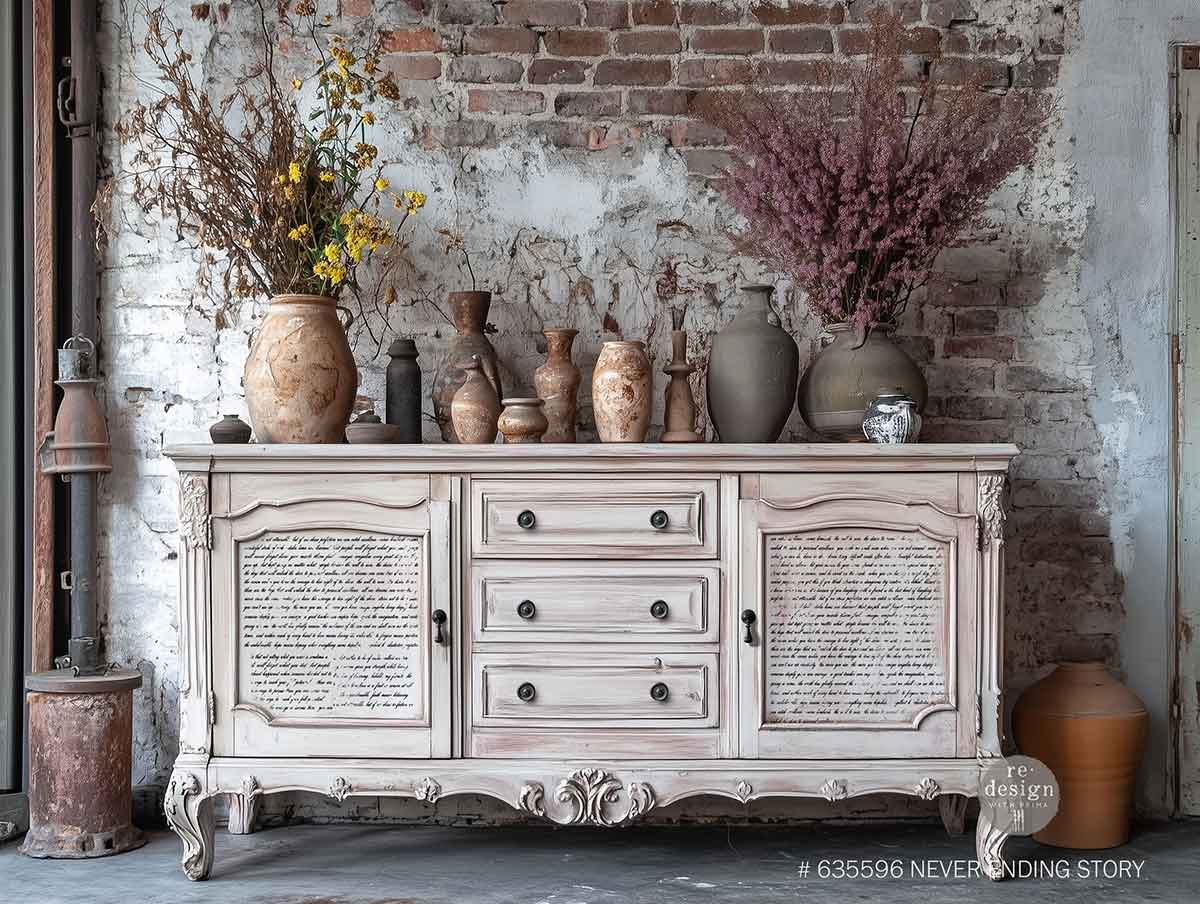 Never-Ending Story Decor Transfer - ReDesign with Prima