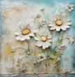 Textured Daisies Tissue Paper  - Flippin Furniture