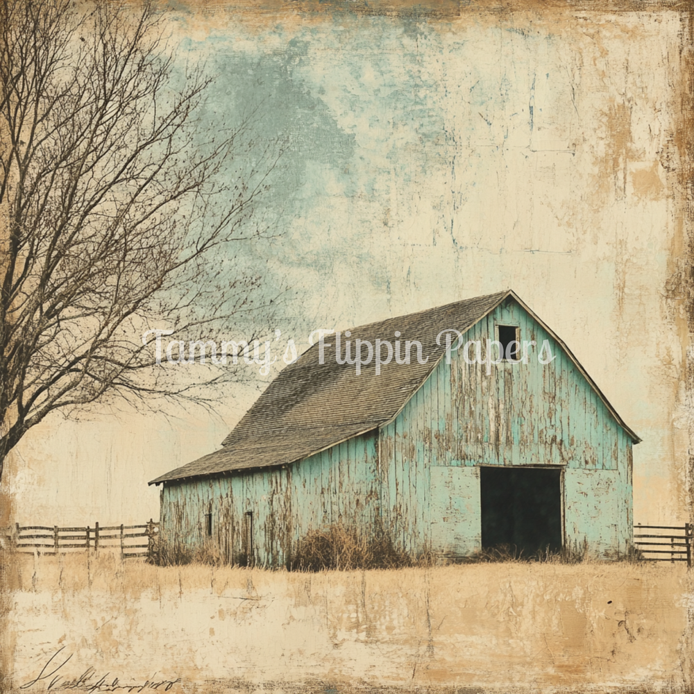 Blue Acres Tissue Paper - Flippin Furniture