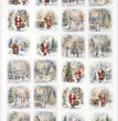 Santa & Snowmen Minis Multi (R2451) Rice Paper -  ITD Collection