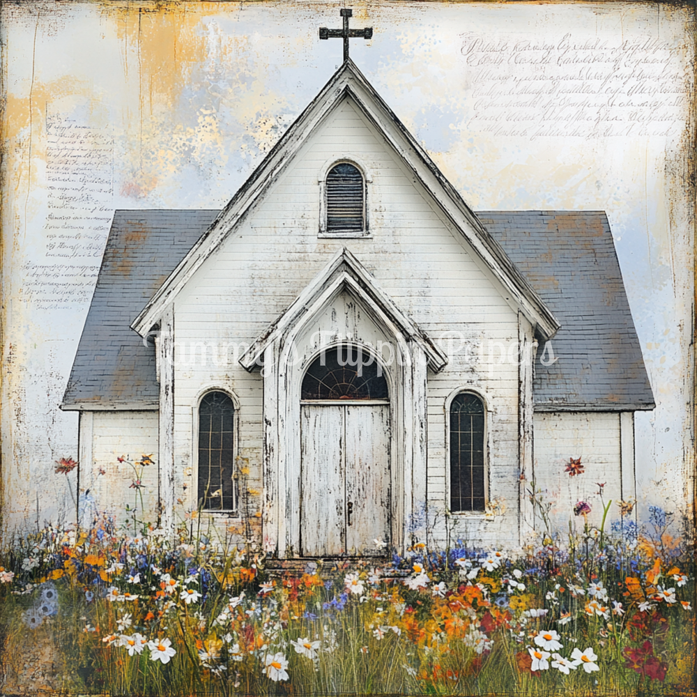 Wildflower Chapel Tissue Paper - Flippin Furniture