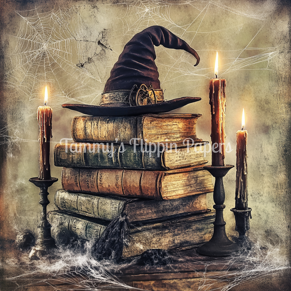 Witch's Library Tissue Paper - Flippin Furniture