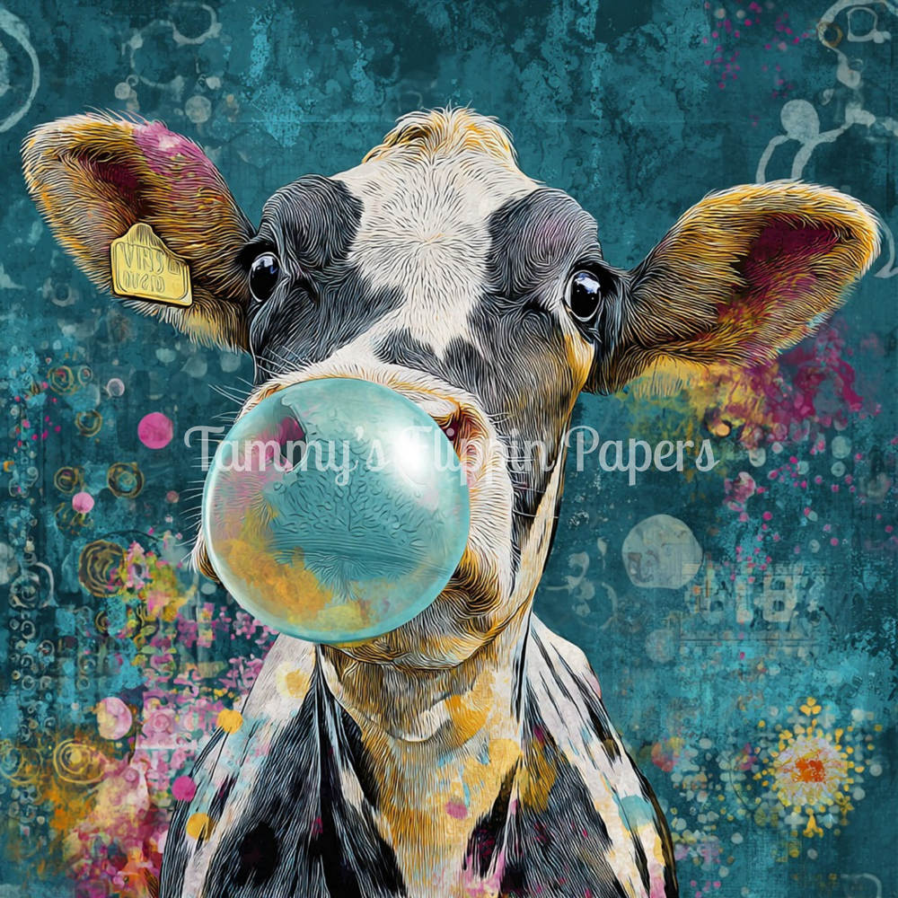 Blue Moo Tissue Paper - Flippin Furniture