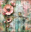Songbird & Blossoms Tissue Paper - Flippin Furniture