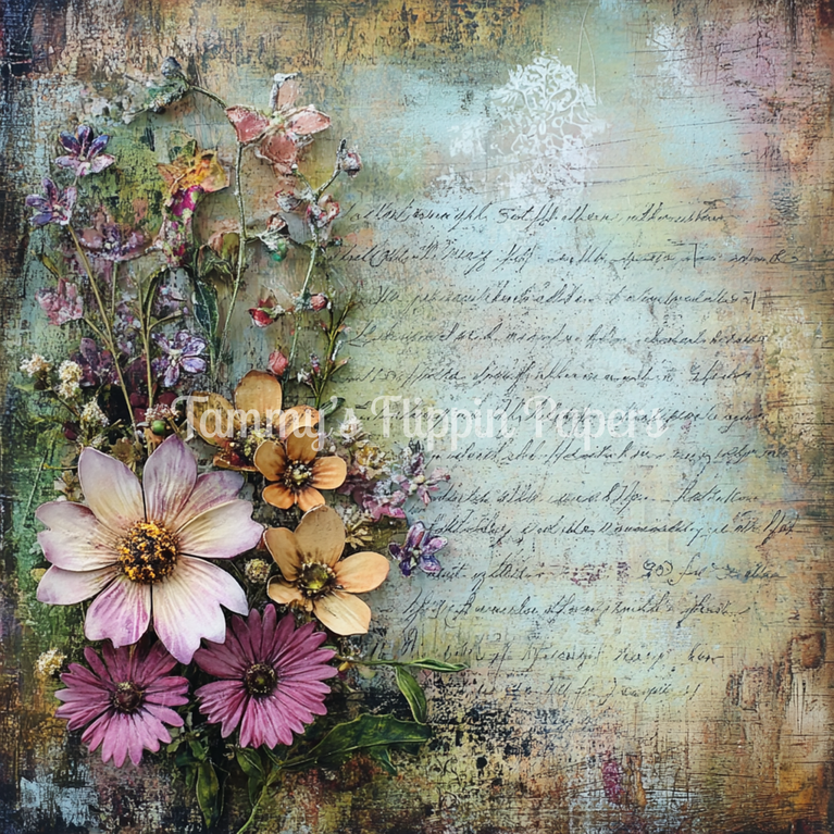 Garden Letter Tissue Paper - Flippin Furniture
