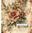 The First Bouquet Rice Paper (DC150) - Decoupage Central