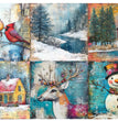 Funky Winter Vibes Decoupage Tissue Paper - Daydream Apothecary (Created by Flippin Furniture)