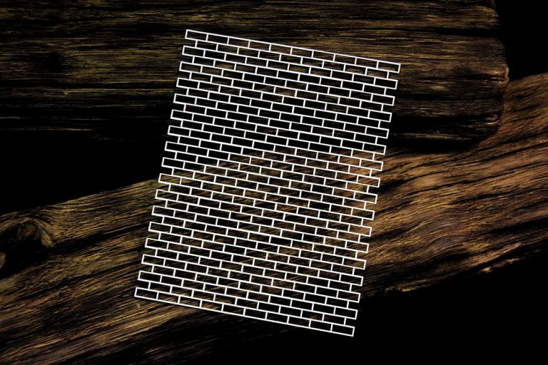 Chipboard Brick Wall Background #2 - Decoupage Queen