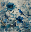 Songbird Blues Tissue Paper - Flippin Furniture