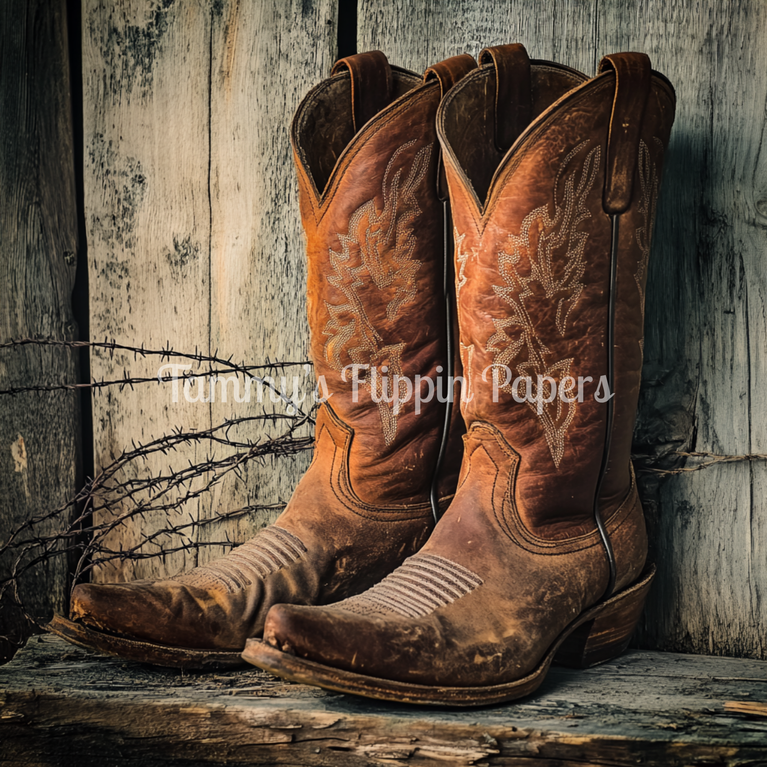 Boots by the Barn Tissue Paper - Flippin Furniture