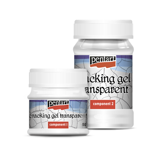 Pentart Cracking Gel, Transparent