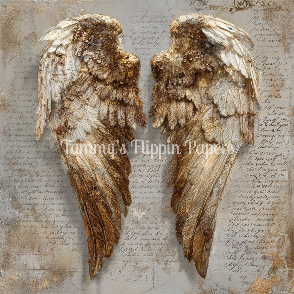Bronze Wings Tissue Paper - Flippin Furniture