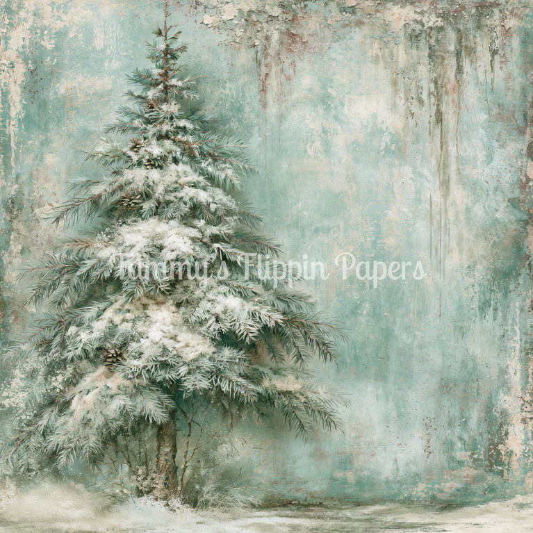 Winter's Whisper Tissue Paper - Flippin Furniture