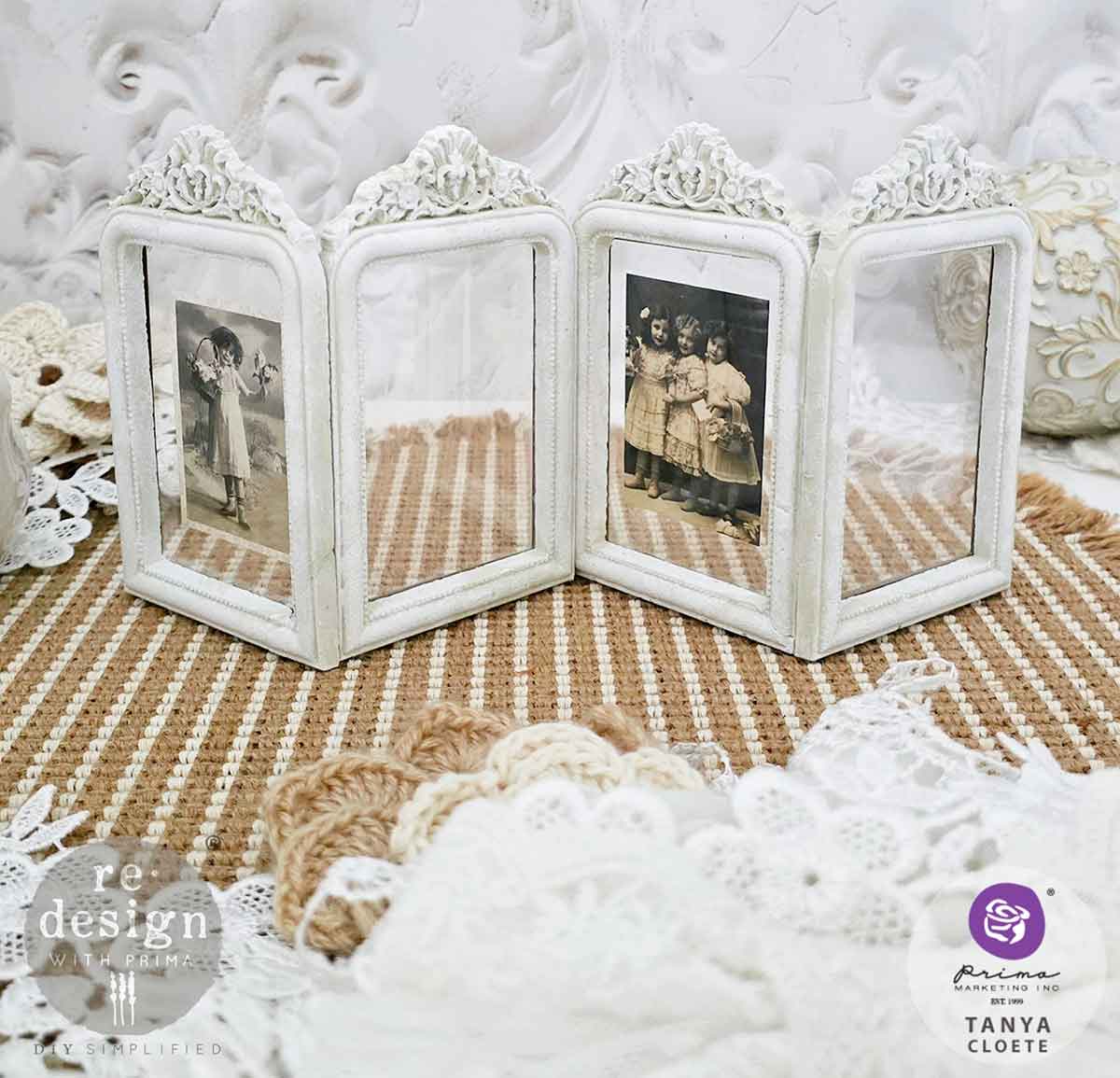 Antique Gaze Decor Mould - ReDesign with Prima