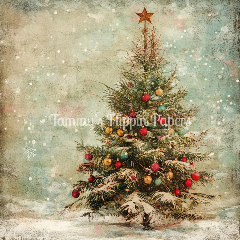 Christmas Tree Tissue Paper - Flippin Furniture